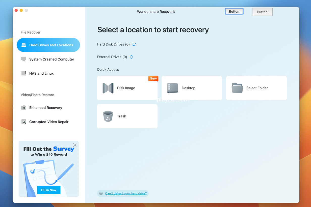 终极文件恢复工具 Wondershare Recoverit v13.5.4.1 破解版