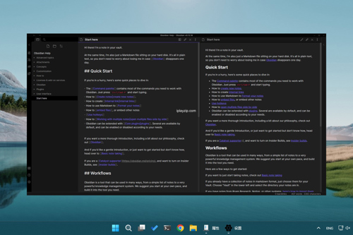 强大的知识管理应用 Markdown 笔记 Obsidian v1.6.5