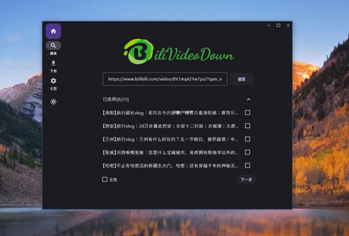 B 站视频下载器 BiliVideoDown