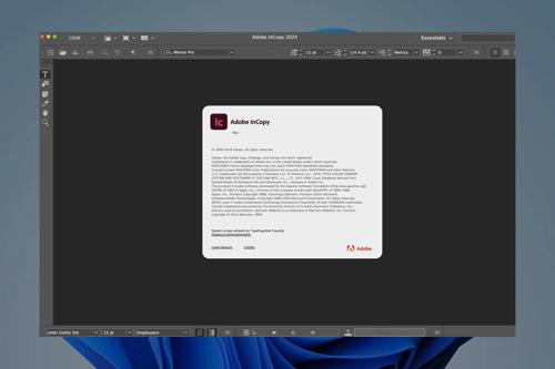 文字编写和副本编辑软件 Adobe InCopy 2024 v19.5.0.84 x64 绿色便携版