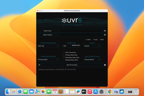 终极人声伴奏分离器 Ultimate Vocal Remover for Mac v5.6 英文版